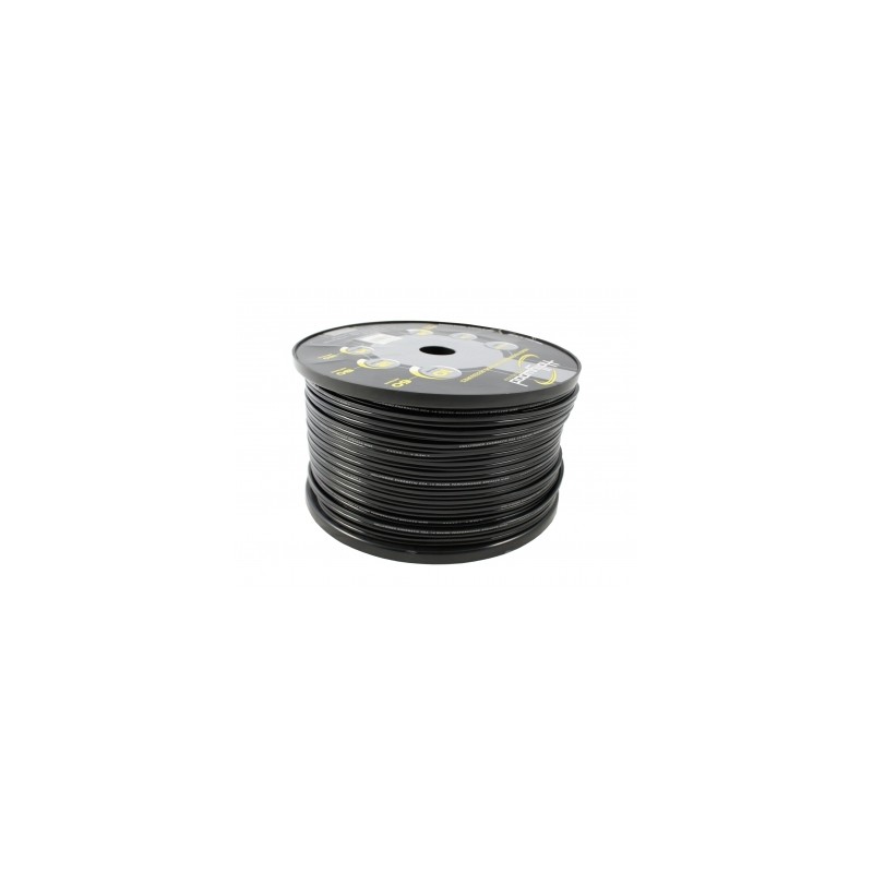 CCA SC 12 - Câble haut-parleur CCA 1m - 2x 4.0mm² noir